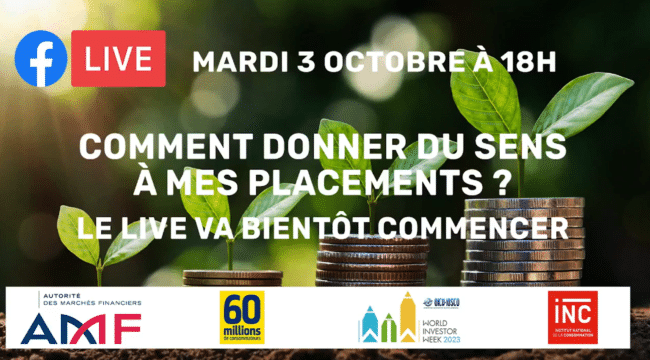 CNCEF - Semaine mondiale de l'investisseur - AMF 2023